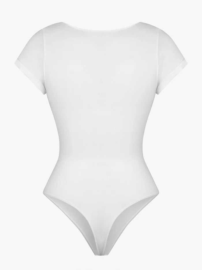 Wholesale Seamless Bust Support Waist & Abdomen Shaping Thong Bodysuit