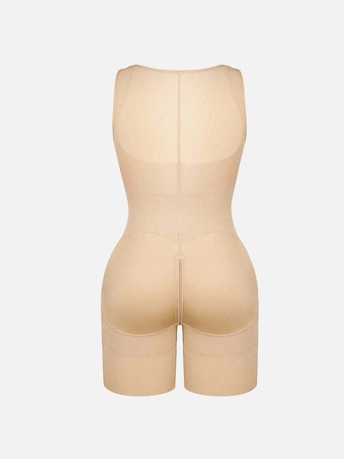 Wholesale U-Shaped Chest Support Waist Control Peach Butt Post Surgery Full Body Shapewear