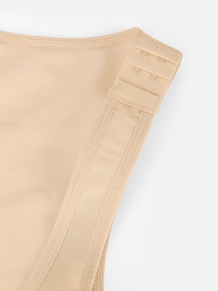 Wholesale U-Shaped Chest Support Waist Control Peach Butt Post Surgery Full Body Shapewear