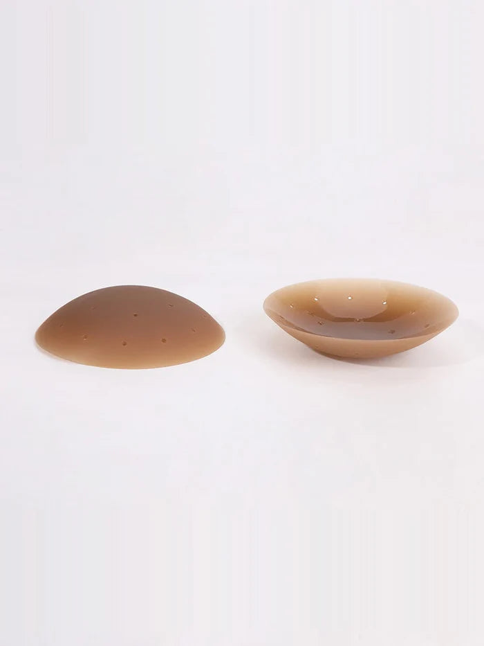 Wholesale No-Show Adhesive Reusable Nipple Covers for Strapless Dress