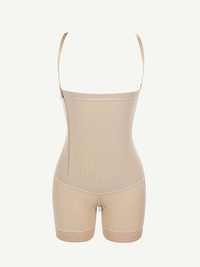 Wholesale Pretty Detachable Straps Side Zip Postoperative Body Shaper