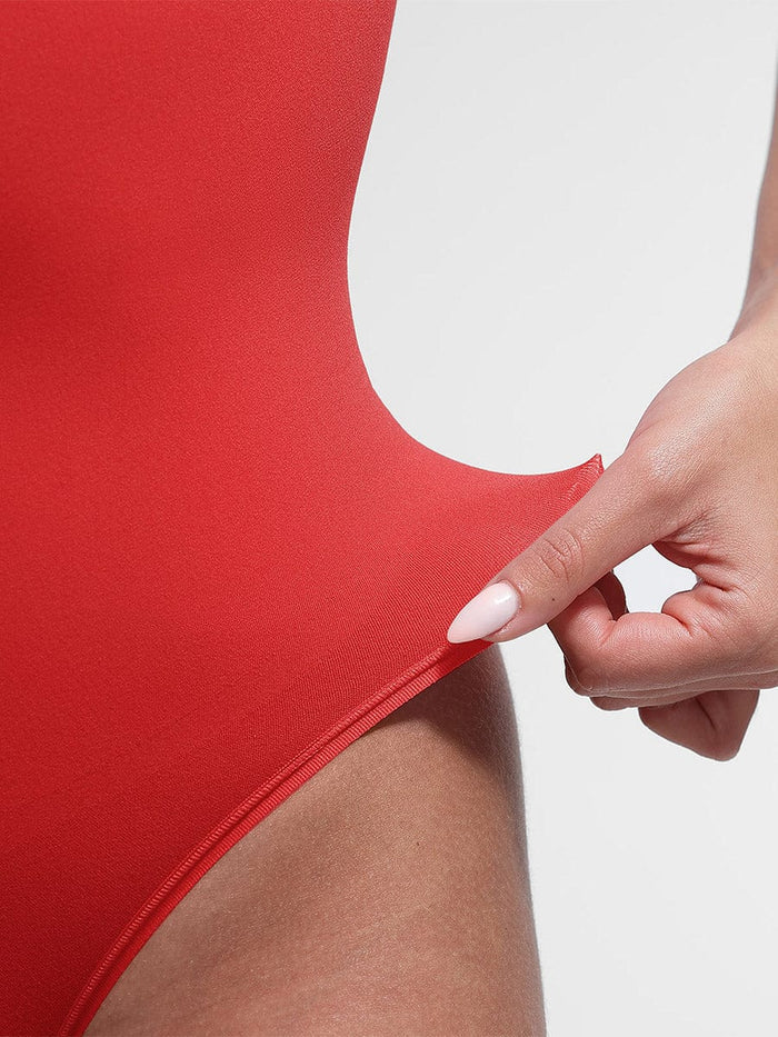 Wholesale Seamless Bust Support Waist & Abdomen Shaping Thong Bodysuit