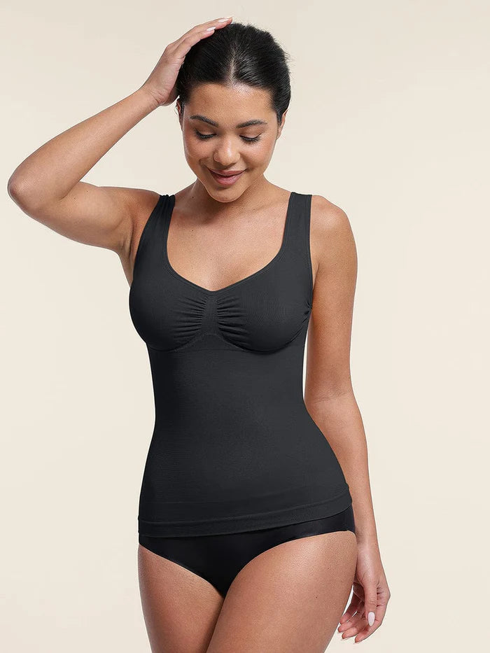 Wholesale Seamless Bust Support Waist & Abdomen Control Shape Tank Top