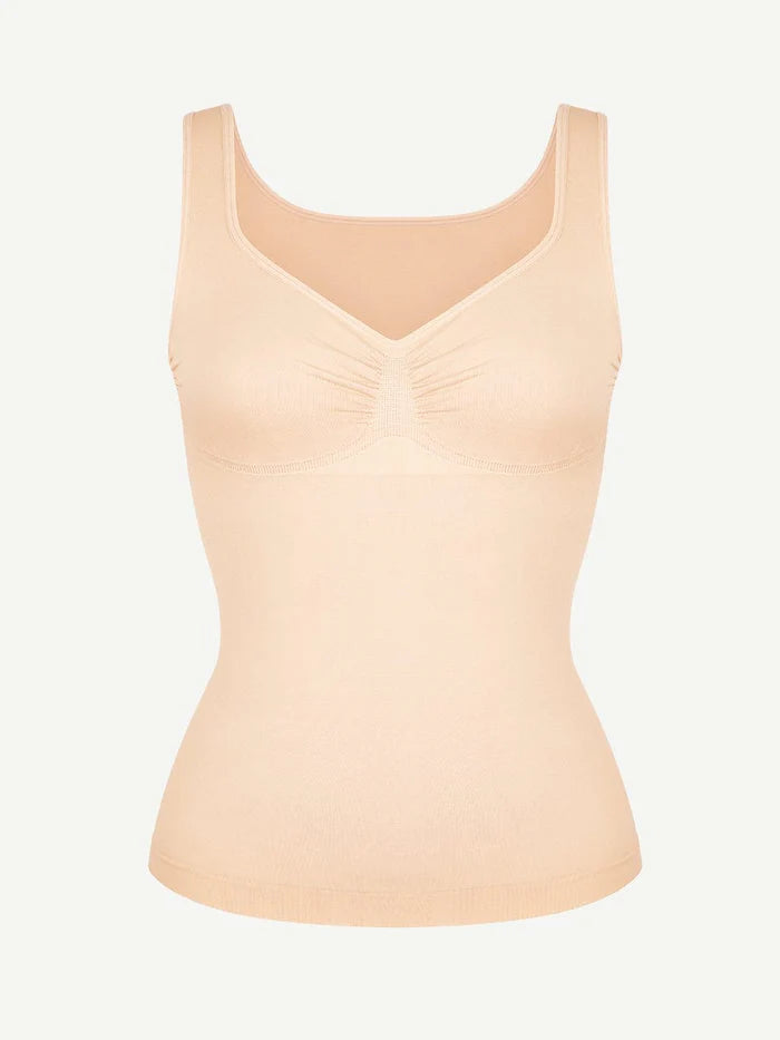 Wholesale Seamless Bust Support Waist & Abdomen Control Shape Tank Top