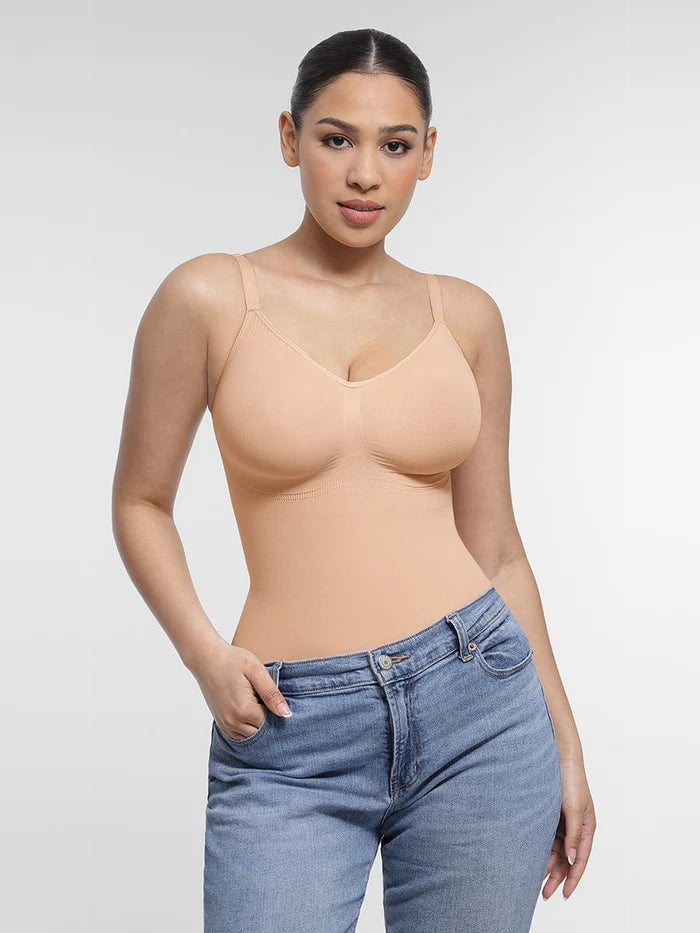 Wholesale Seamless Chest Support Waist Control Shapewear Bodysuit