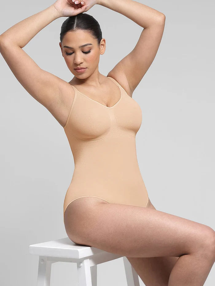 Wholesale Seamless Chest Support Waist Control Shapewear Bodysuit
