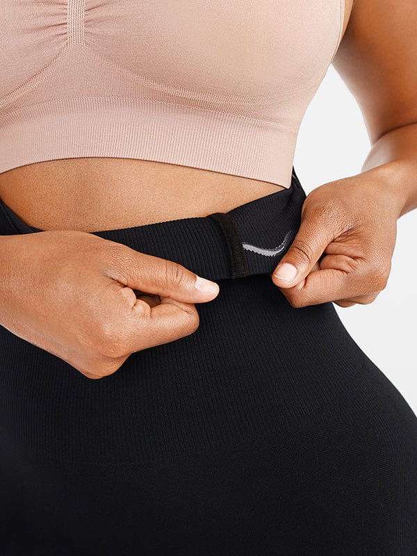 Wholesale Seamless Double-Layer Tummy Panel 4 Steel Bones Shapewear Shorts