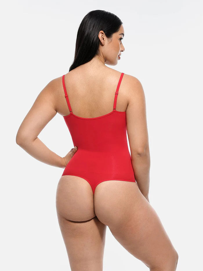 Wholesale Seamless Scultp Covered Bust Jumpsuit Thong Bodysuit