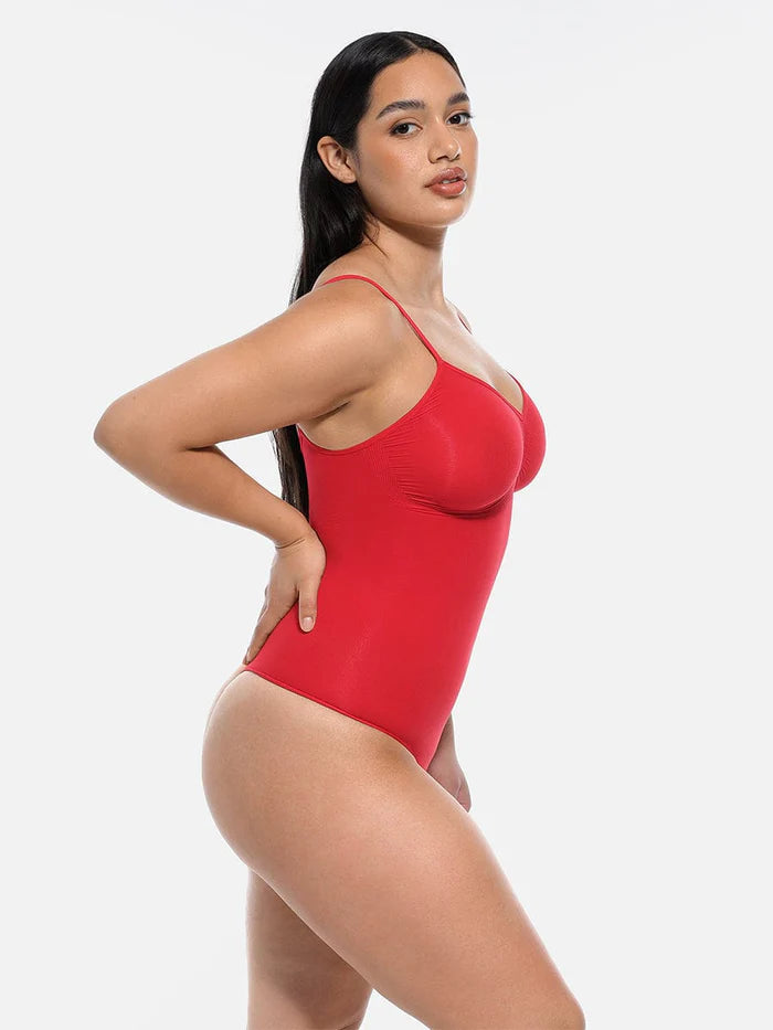 Wholesale Seamless Scultp Covered Bust Jumpsuit Thong Bodysuit