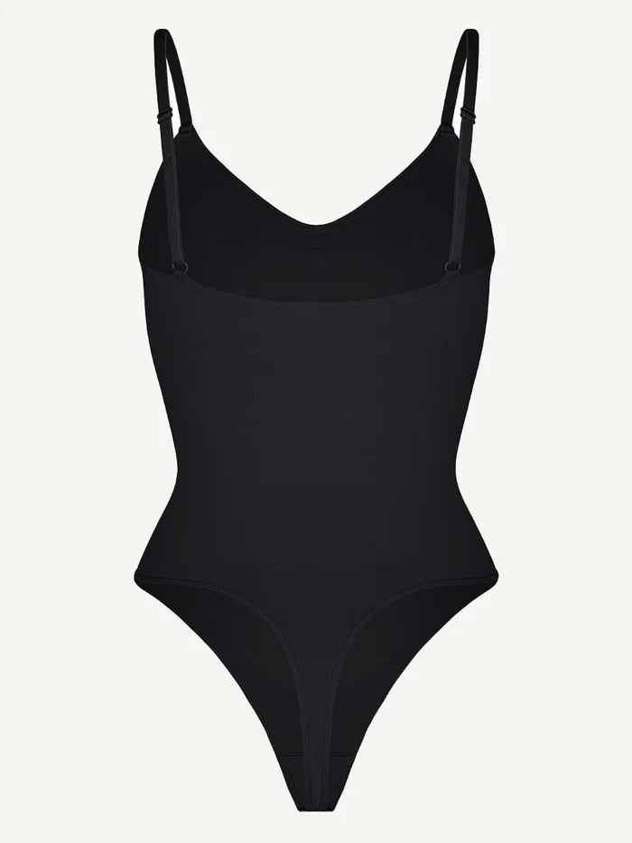 Wholesale Seamless Scultp Covered Bust Jumpsuit Thong Bodysuit