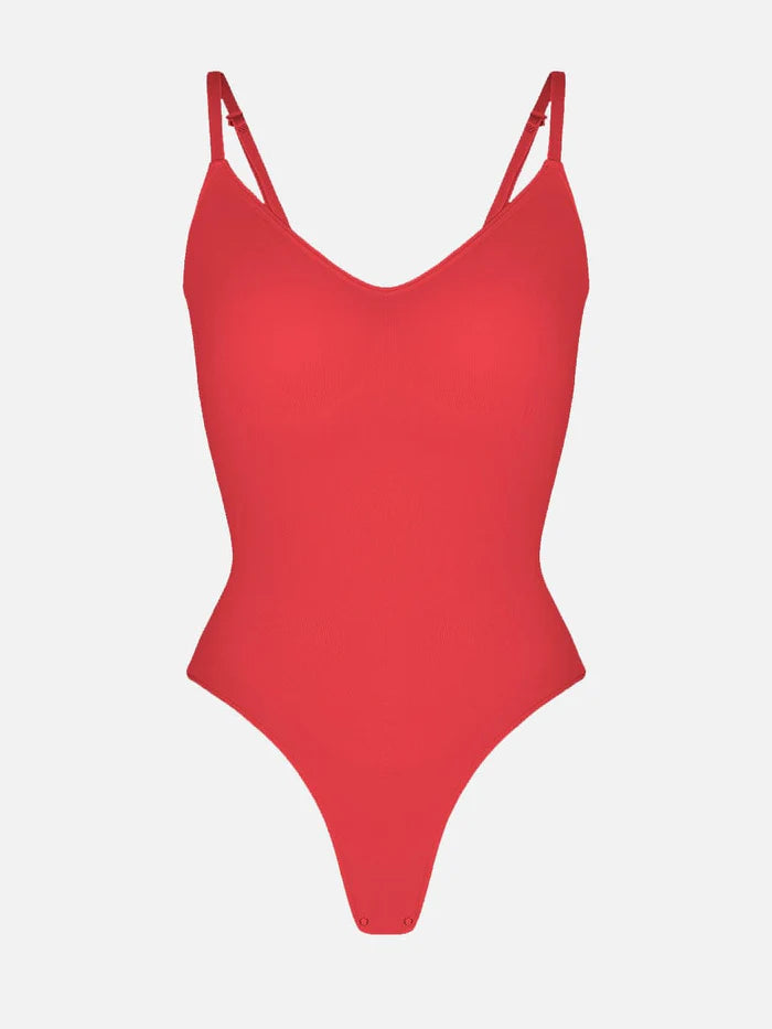 Wholesale Seamless Scultp Covered Bust Jumpsuit Thong Bodysuit